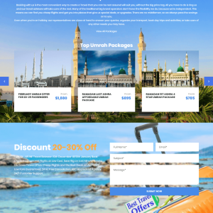 On Times Travels Website